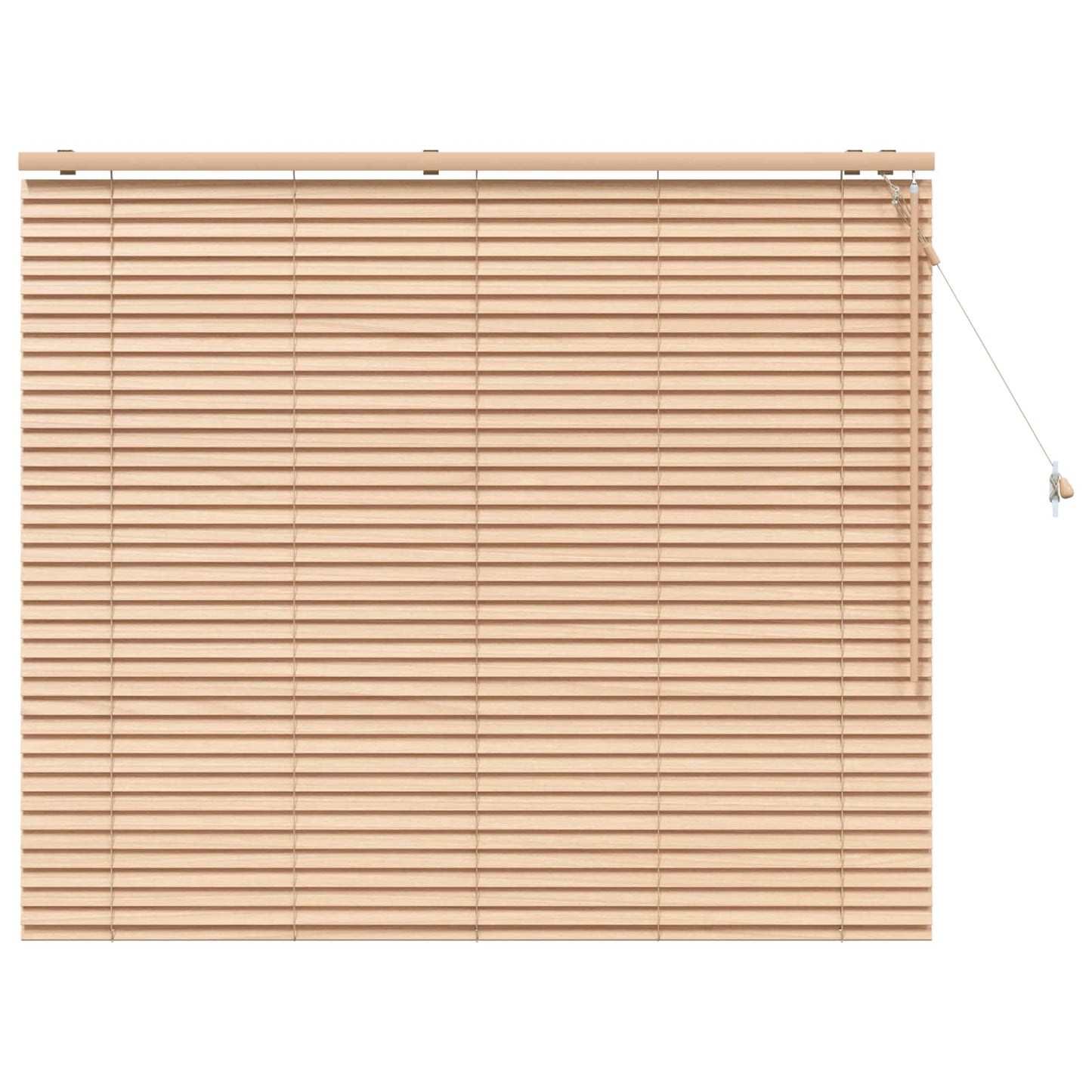 Venetian Blind Oak Look 160 x 130 cm 35 mm Solid Paulownia Wood