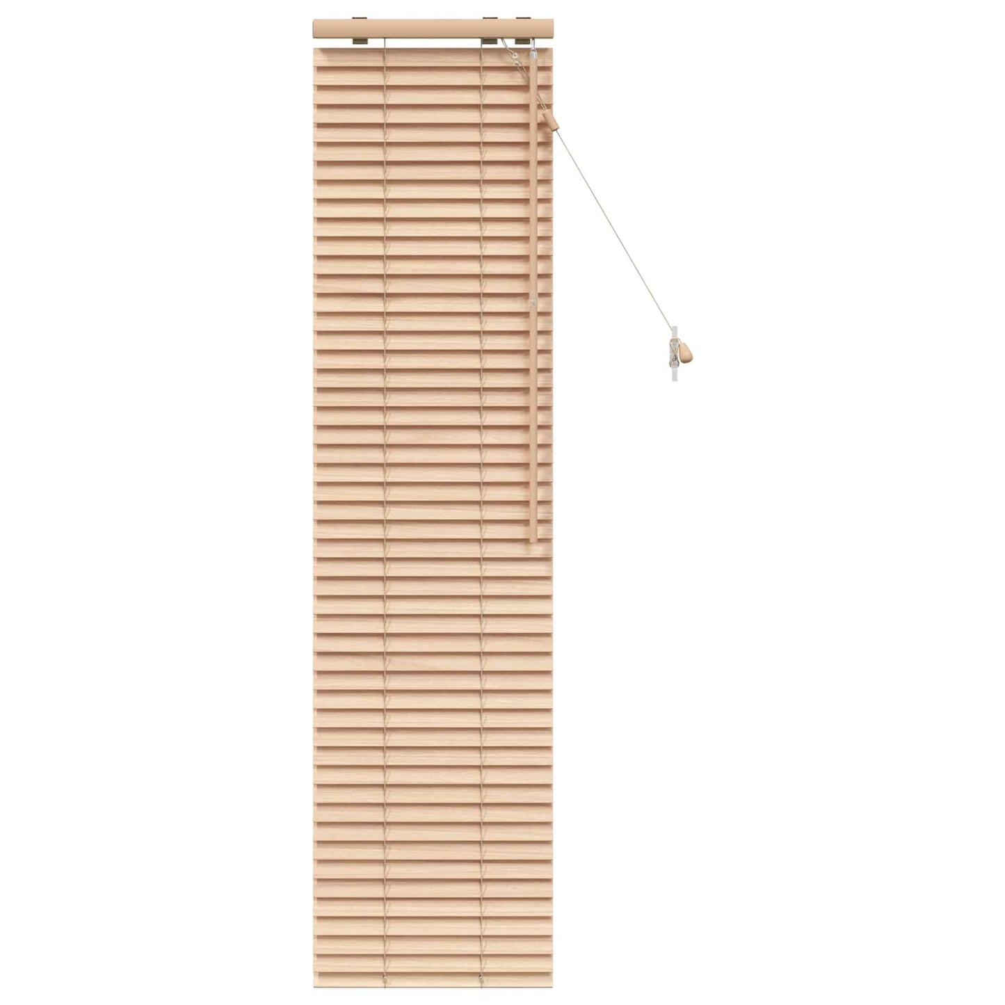 Venetian Blind Oak Look 50 x 160 cm 35 mm Solid Paulownia Wood
