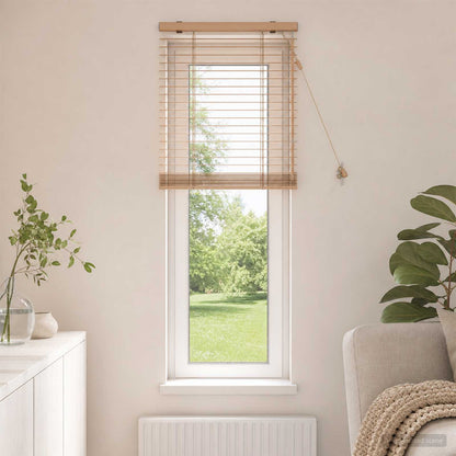 Venetian Blind Oak Look 55 x 160 cm 35 mm Solid Paulownia Wood