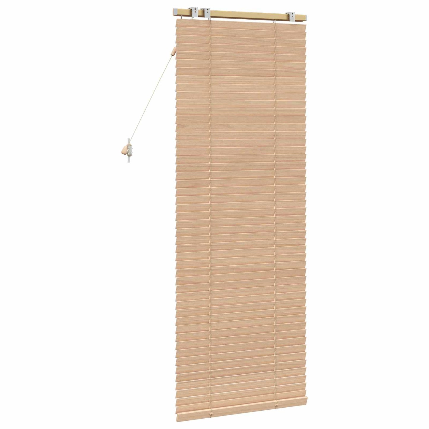 Venetian Blind Oak Look 60 x 160 cm 35 mm Solid Paulownia Wood