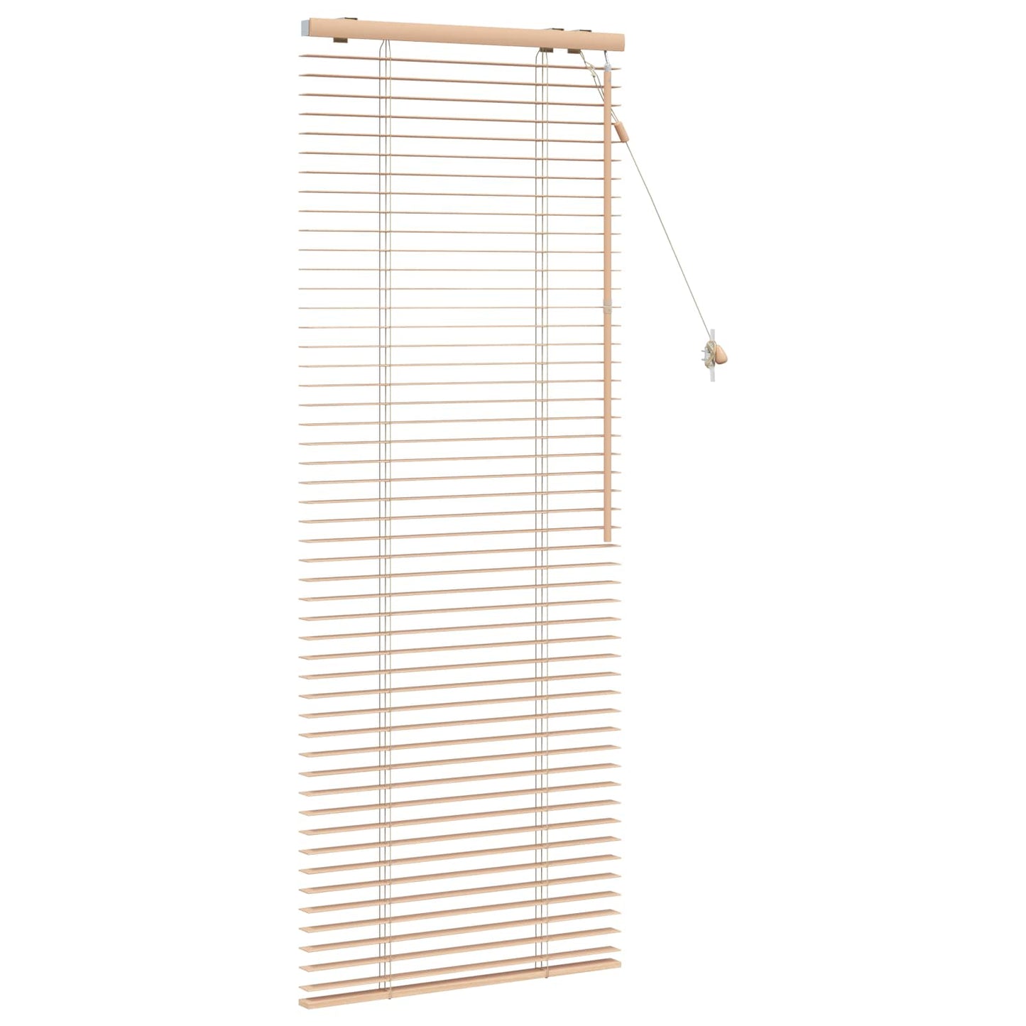 Venetian Blind Oak Look 65 x 160 cm 35 mm Solid Paulownia Wood