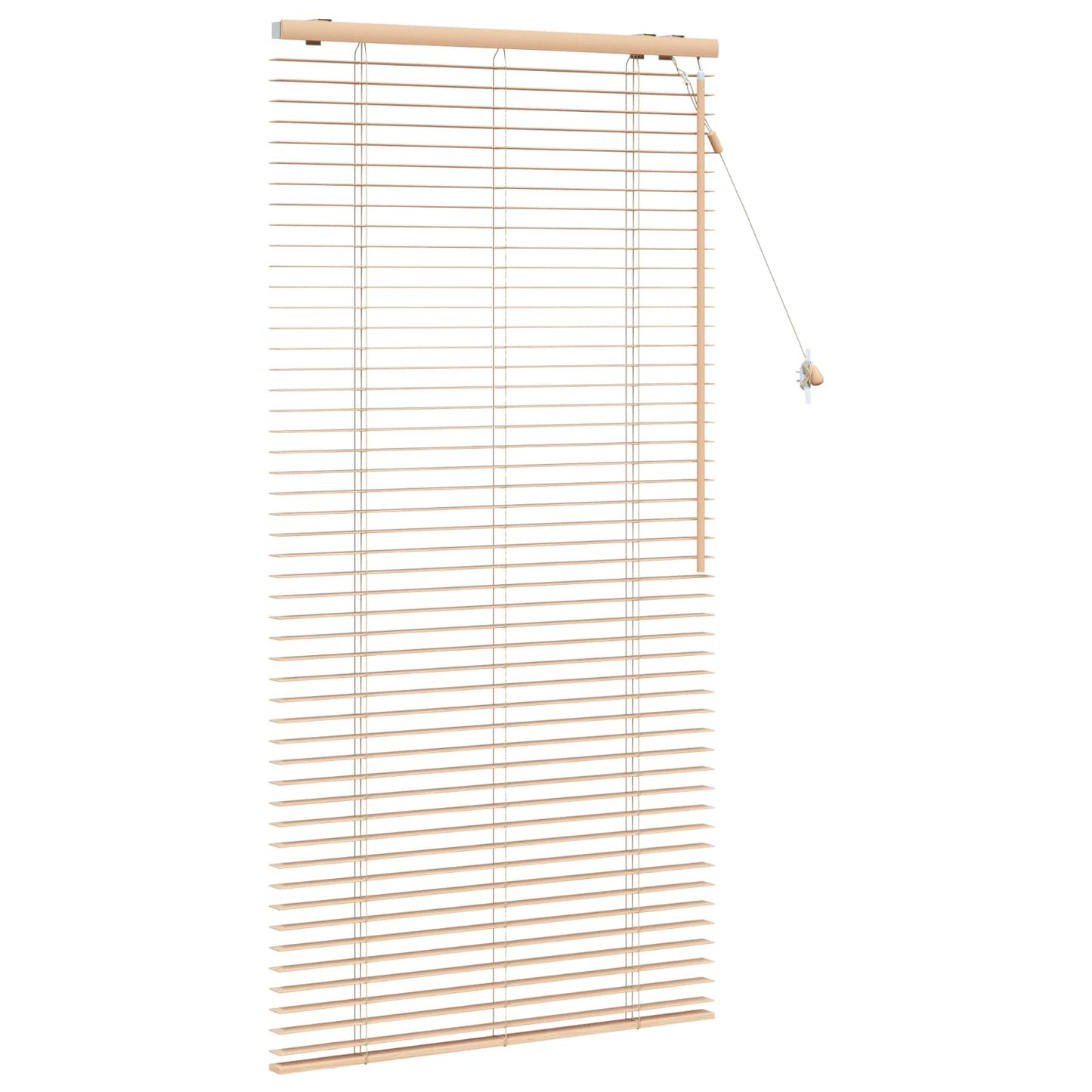 Venetian Blind Oak Look 95 x 160 cm 35 mm Solid Paulownia Wood