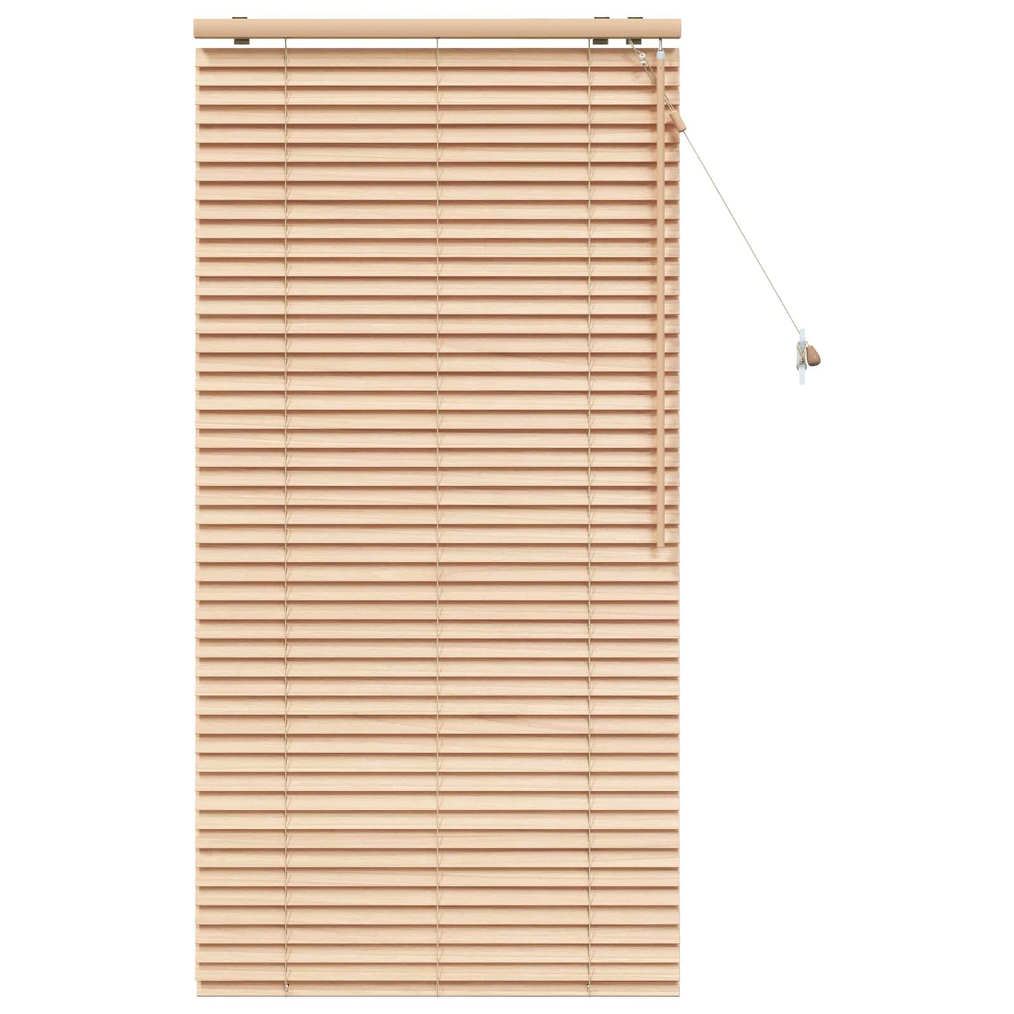Venetian Blind Oak Look 95 x 160 cm 35 mm Solid Paulownia Wood