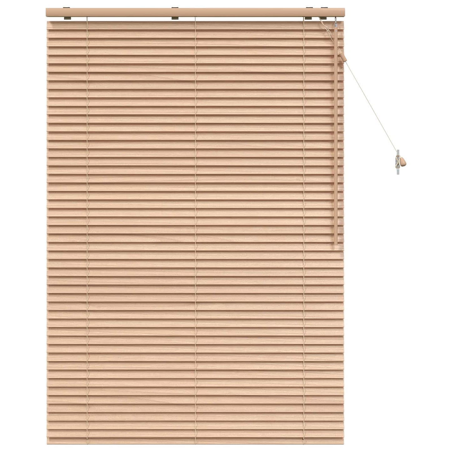 Venetian Blind Oak Look 120 x 160 cm 35 mm Solid Paulownia Wood