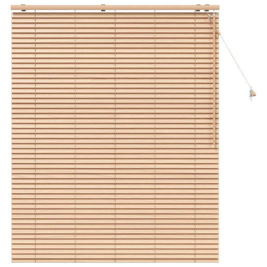 Venetian Blind Oak Look 125 x 160 cm 35 mm Solid Paulownia Wood
