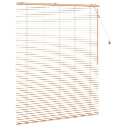 Venetian Blind Oak Look 135 x 160 cm 35 mm Solid Paulownia Wood