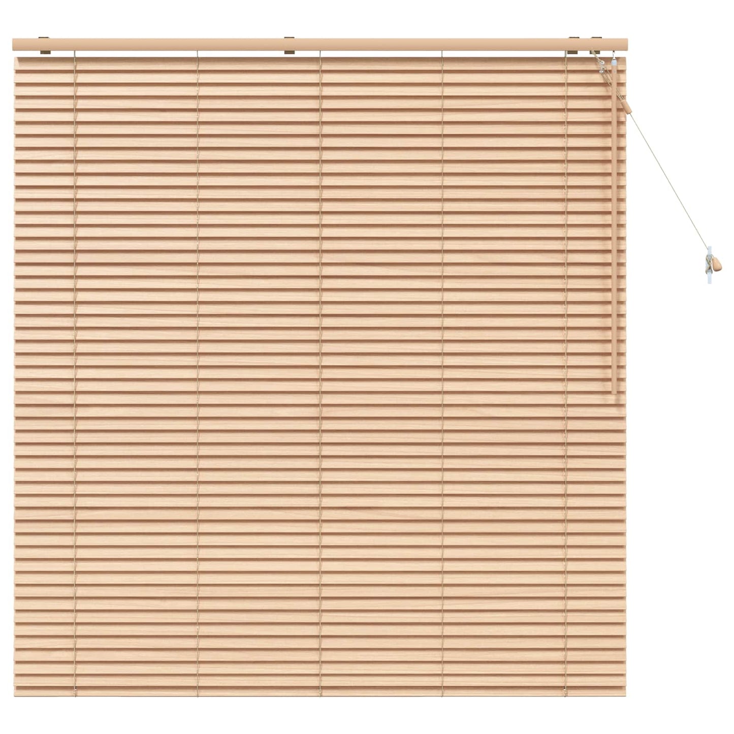 Venetian Blind Oak Look 150 x 160 cm 35 mm Solid Paulownia Wood