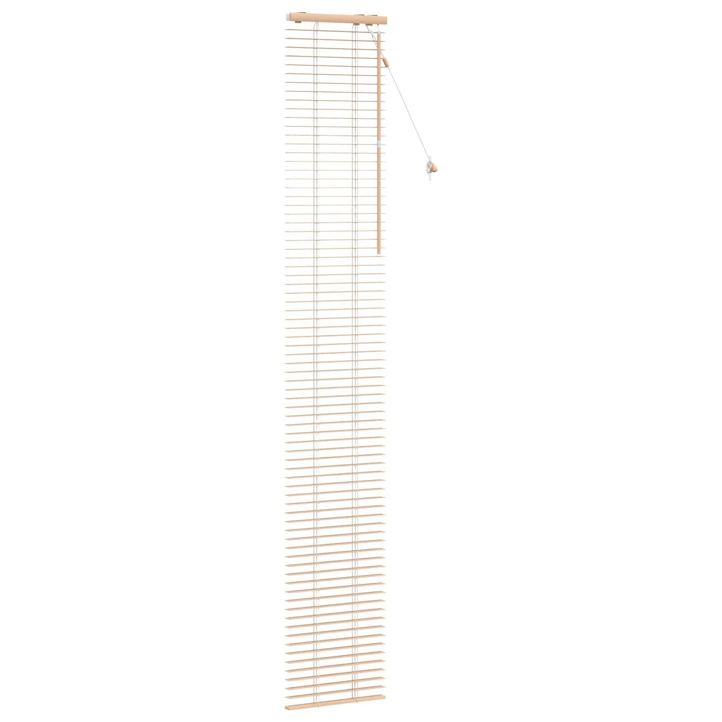 Venetian Blind Oak Look 40 x 250 cm 35 mm Solid Paulownia Wood