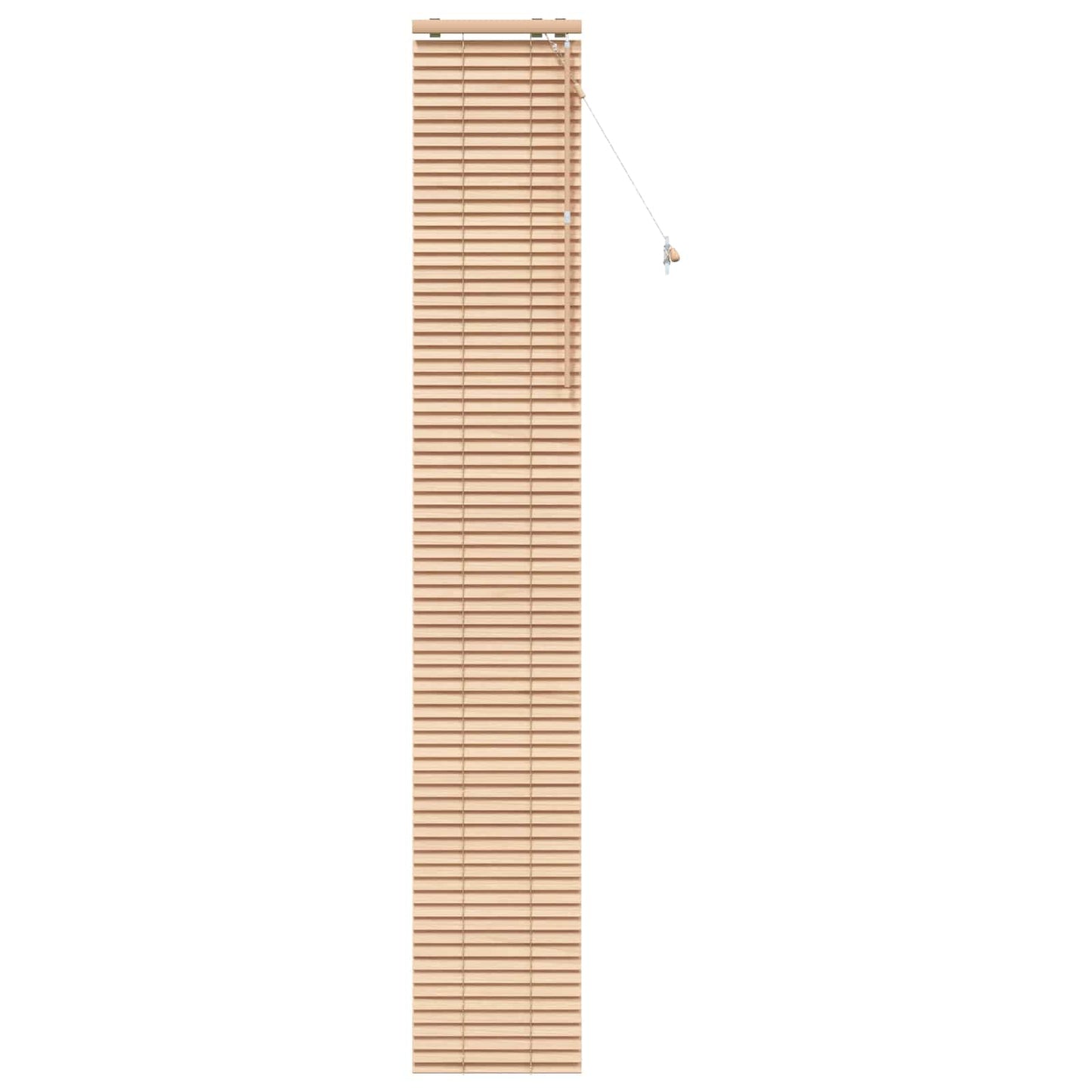 Venetian Blind Oak Look 50 x 250 cm 35 mm Solid Paulownia Wood