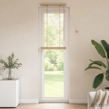 Venetian Blind Oak Look 65 x 250 cm 35 mm Solid Paulownia Wood