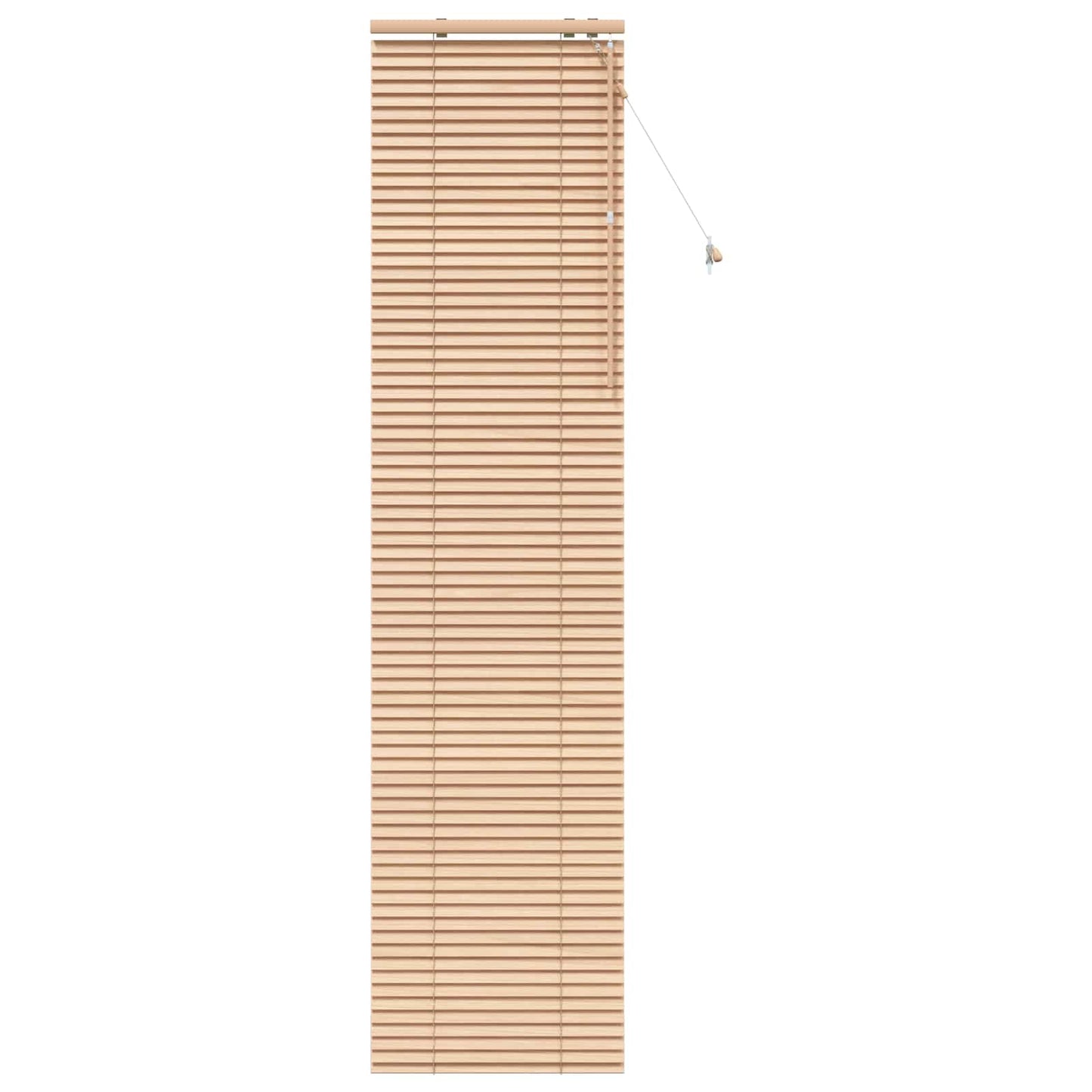 Venetian Blind Oak Look 55 x 250 cm 35 mm Solid Paulownia Wood