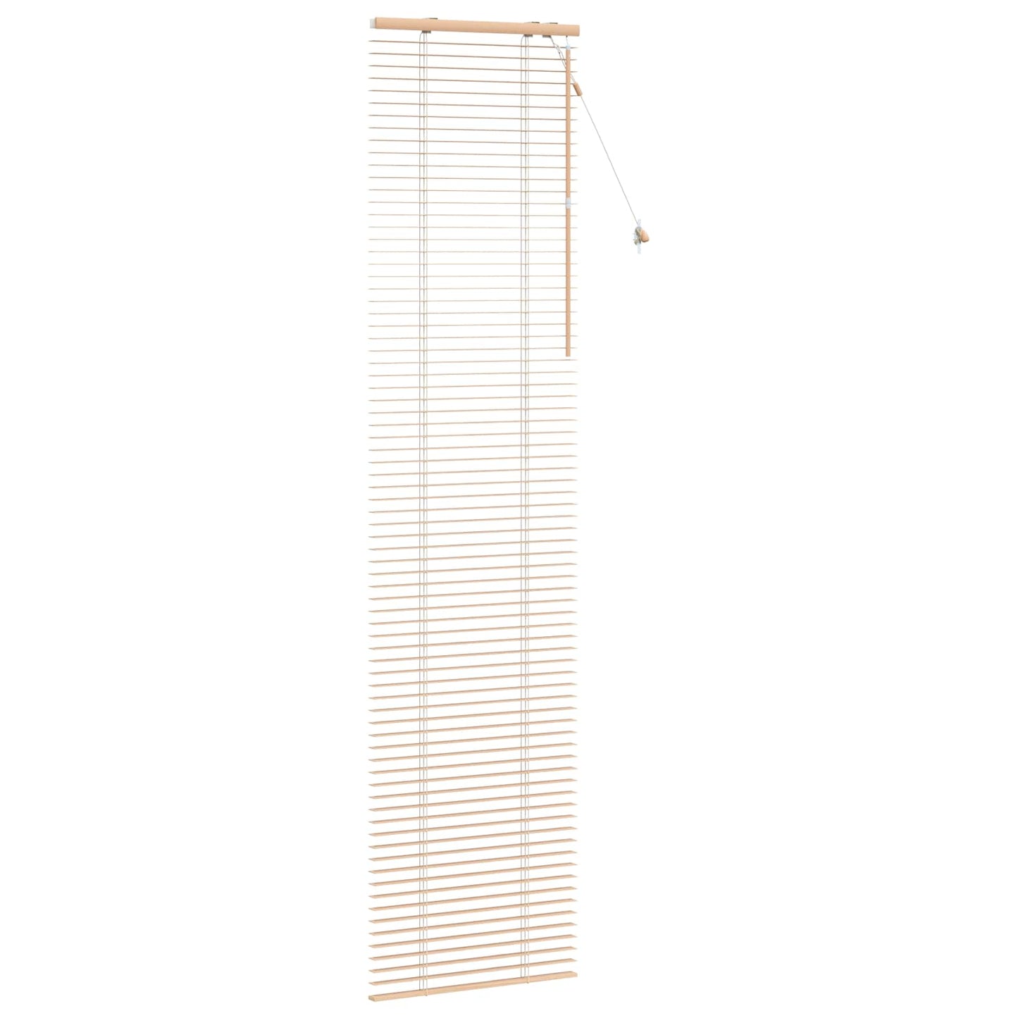 Venetian Blind Oak Look 65 x 250 cm 35 mm Solid Paulownia Wood
