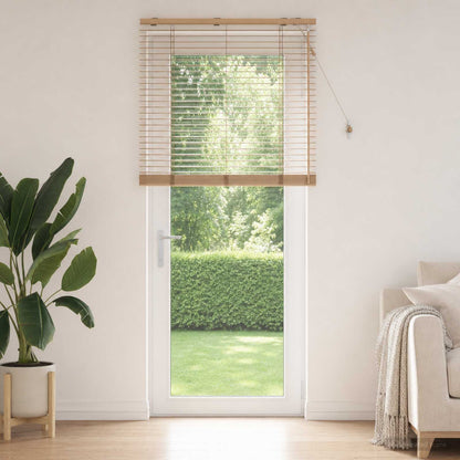 Venetian Blind Oak Look 70 x 250 cm 35 mm Solid Paulownia Wood