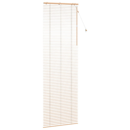 Venetian Blind Oak Look 75 x 250 cm 35 mm Solid Paulownia Wood