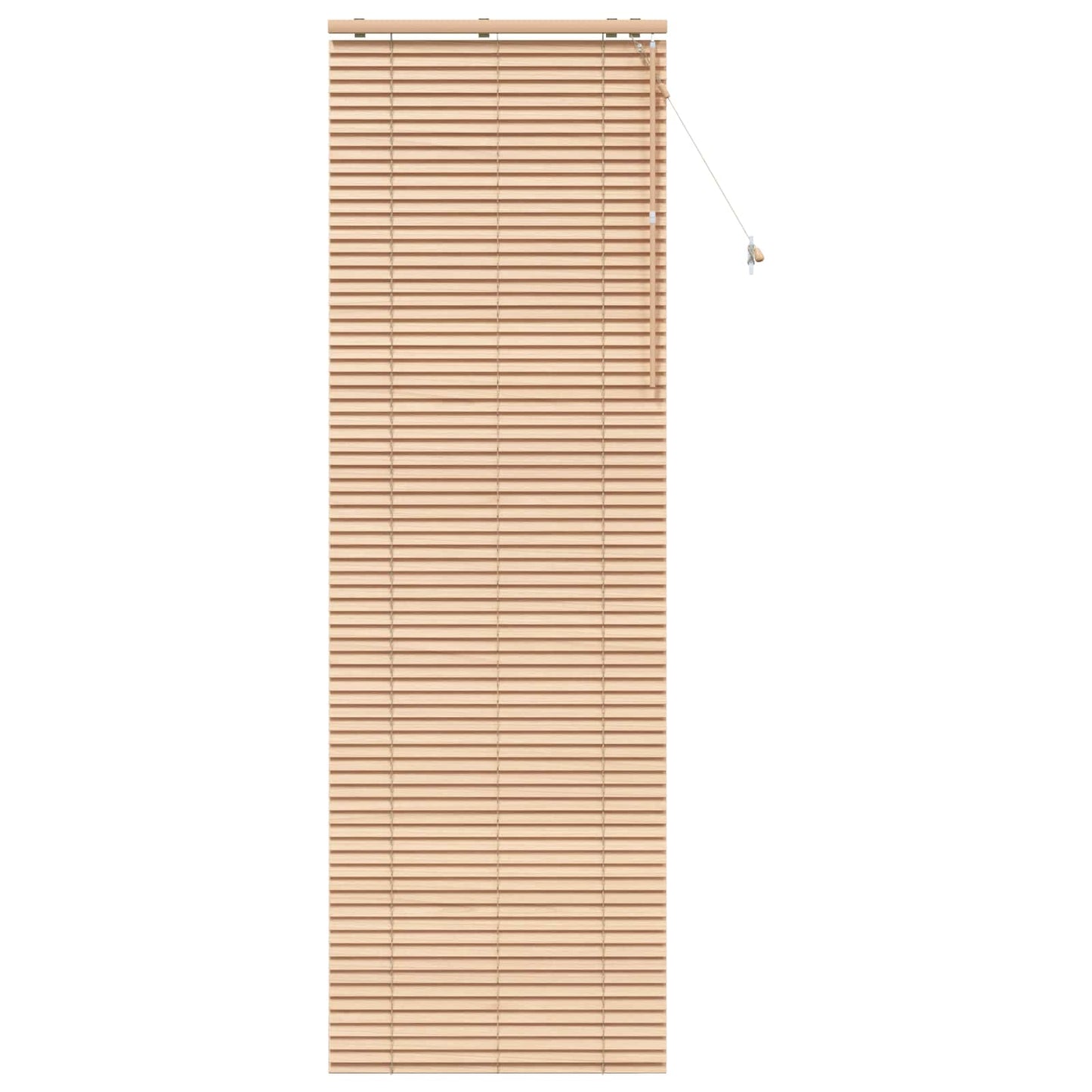 Venetian Blind Oak Look 75 x 250 cm 35 mm Solid Paulownia Wood