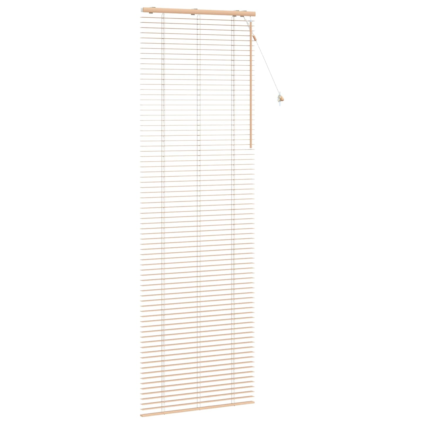 Venetian Blind Oak Look 90 x 250 cm 35 mm Solid Paulownia Wood