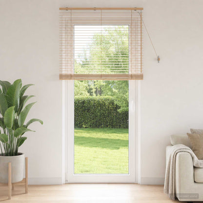 Venetian Blind Oak Look 110 x 250 cm 35 mm Solid Paulownia Wood