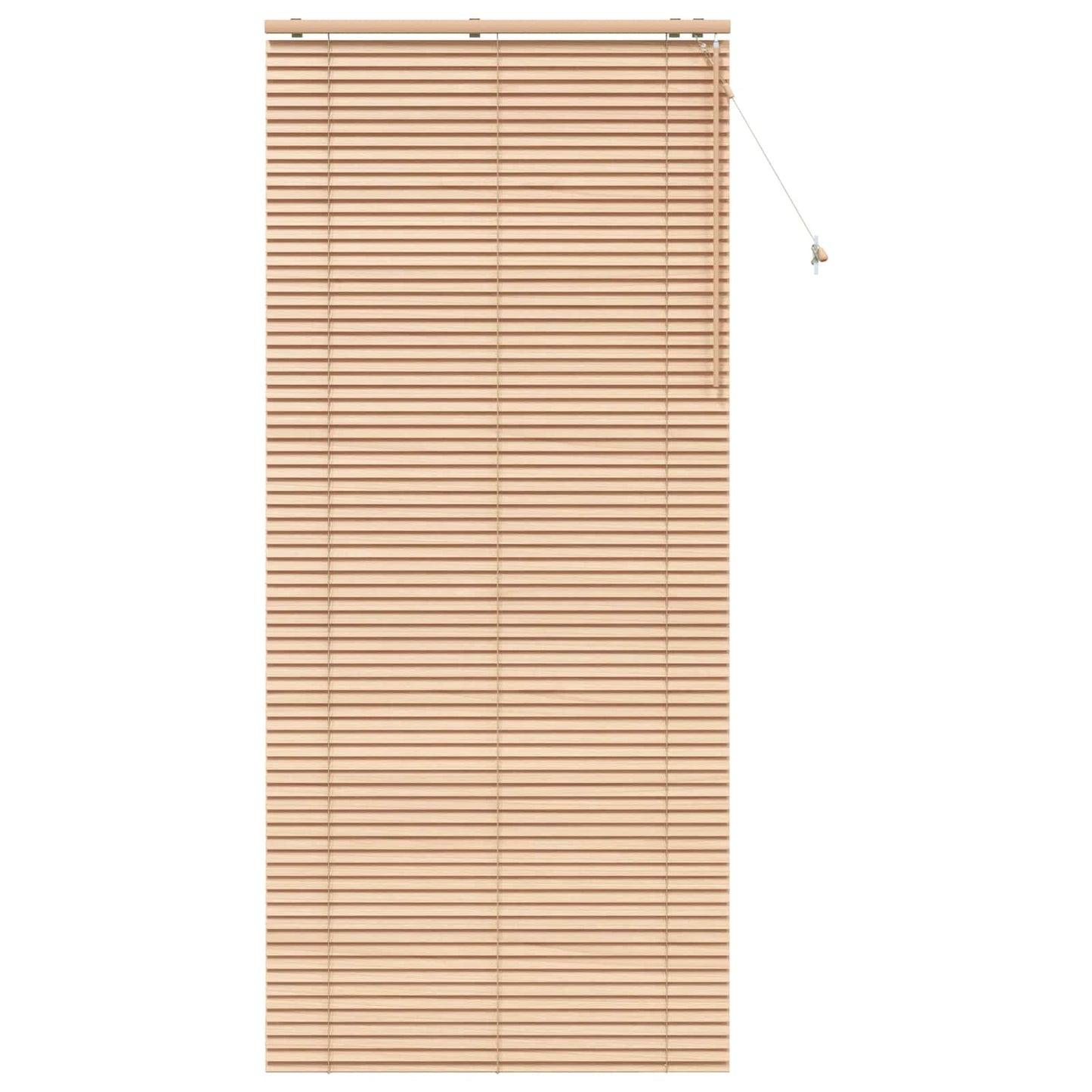 Venetian Blind Oak Look 110 x 250 cm 35 mm Solid Paulownia Wood
