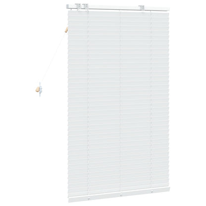 Venetian Blind White 70 x 130 cm 35 mm Solid Paulownia Wood