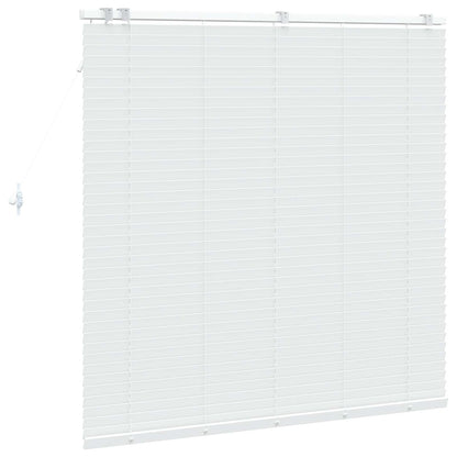 Venetian Blind White 135 x 130 cm 35 mm Solid Paulownia Wood