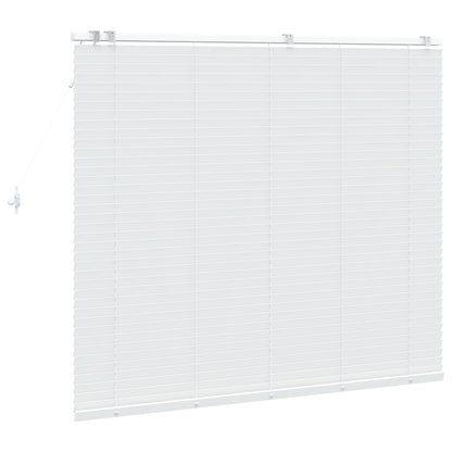 Venetian Blind White 155 x 130 cm 35 mm Solid Paulownia Wood