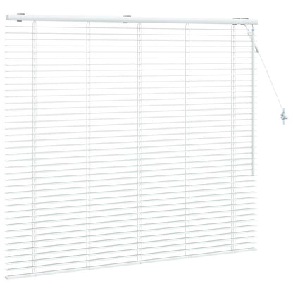 Venetian Blind White 160 x 130 cm 35 mm Solid Paulownia Wood