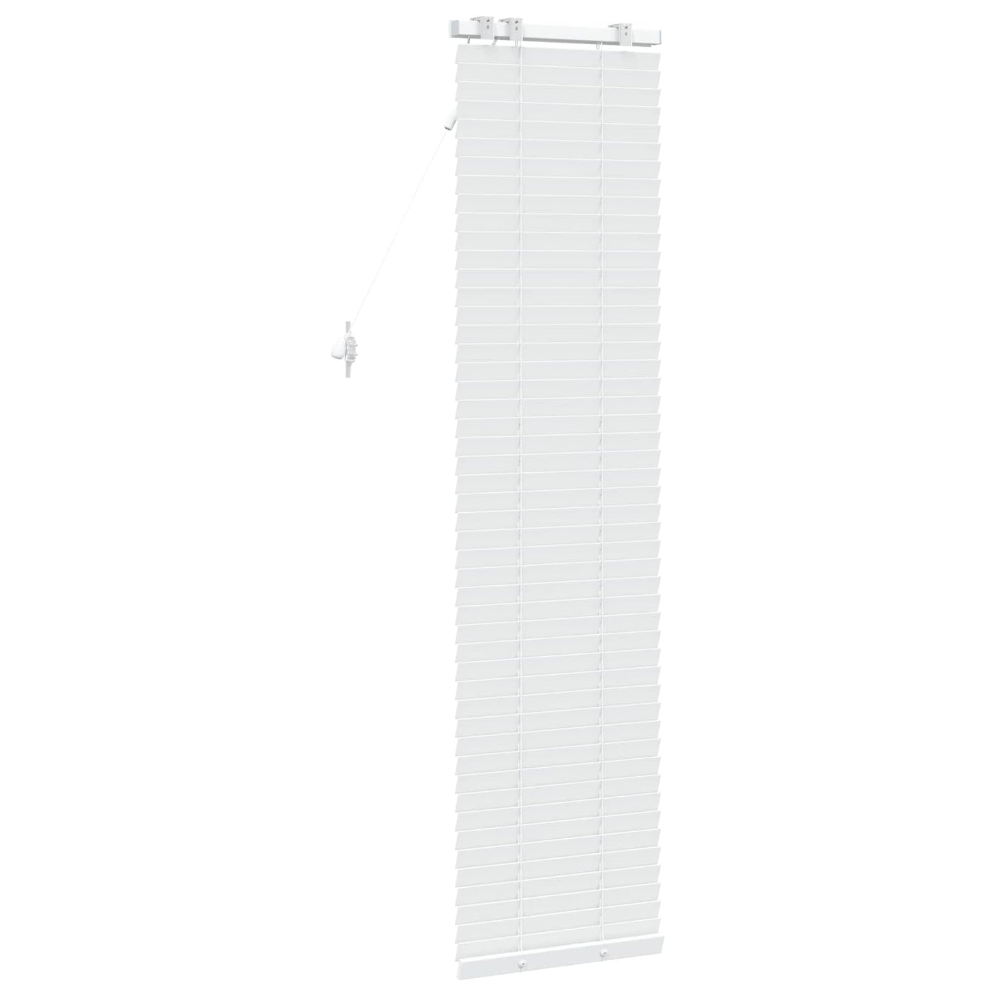 Venetian Blind White 40 x 160 cm 35 mm Solid Paulownia Wood