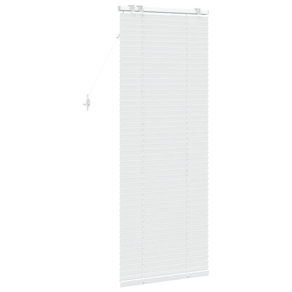 Venetian Blind White 55 x 160 cm 35 mm Solid Paulownia Wood