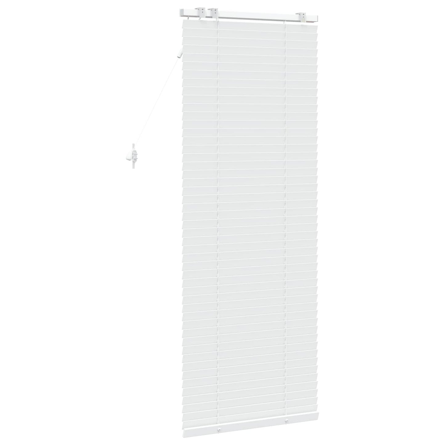 Venetian Blind White 60 x 160 cm 35 mm Solid Paulownia Wood