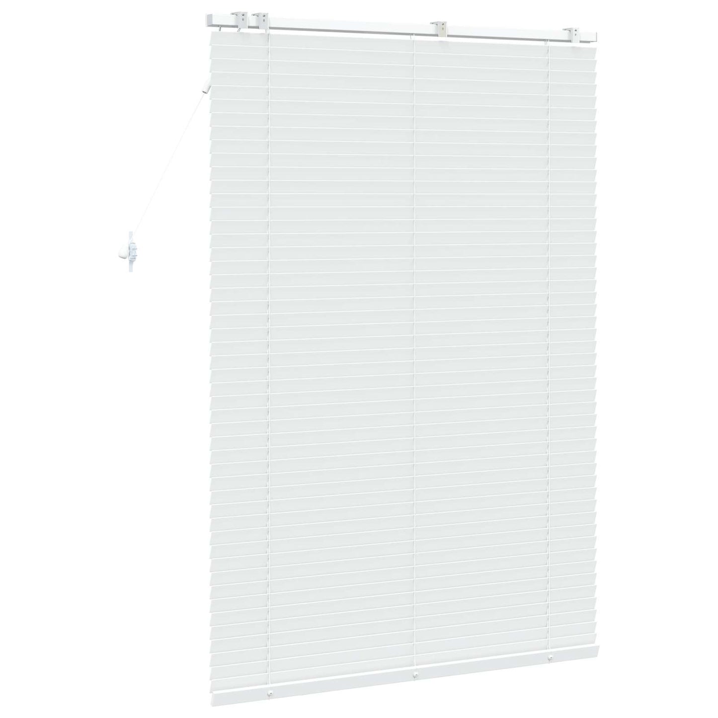 Venetian Blind White 120 x 160 cm 35 mm Solid Paulownia Wood