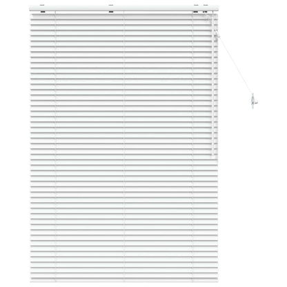 Venetian Blind White 120 x 160 cm 35 mm Solid Paulownia Wood
