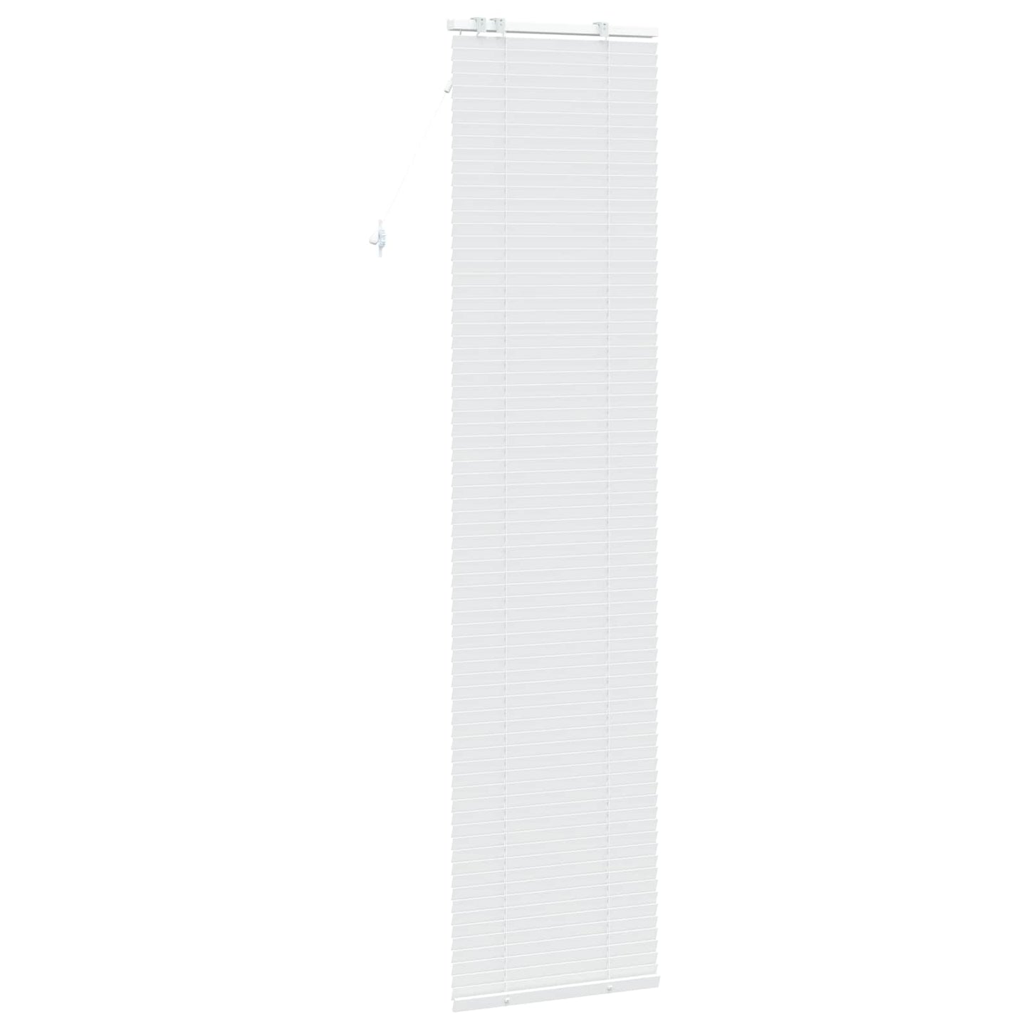 Venetian Blind White 65 x 250 cm 35 mm Solid Paulownia Wood