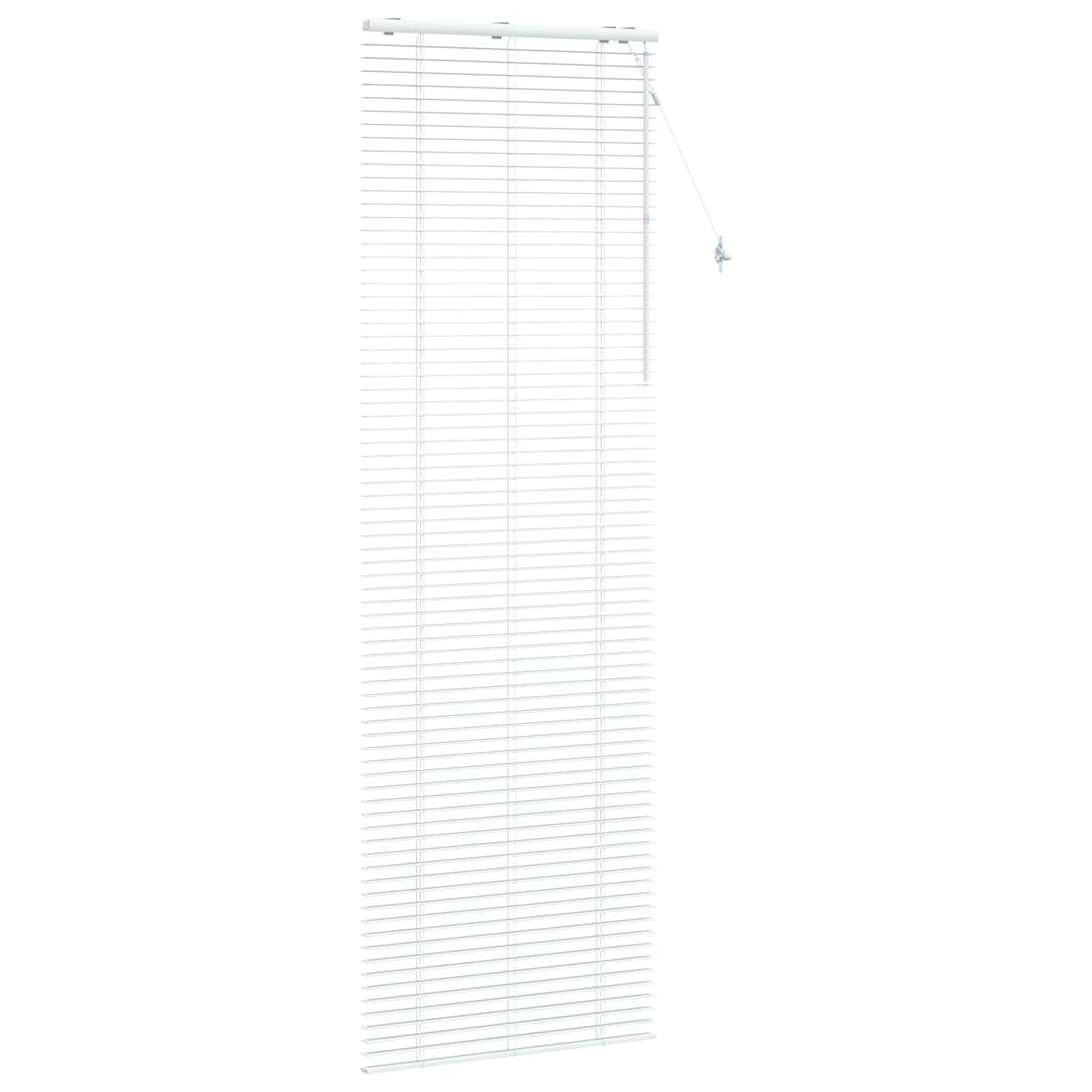 Venetian Blind White 70 x 250 cm 35 mm Solid Paulownia Wood