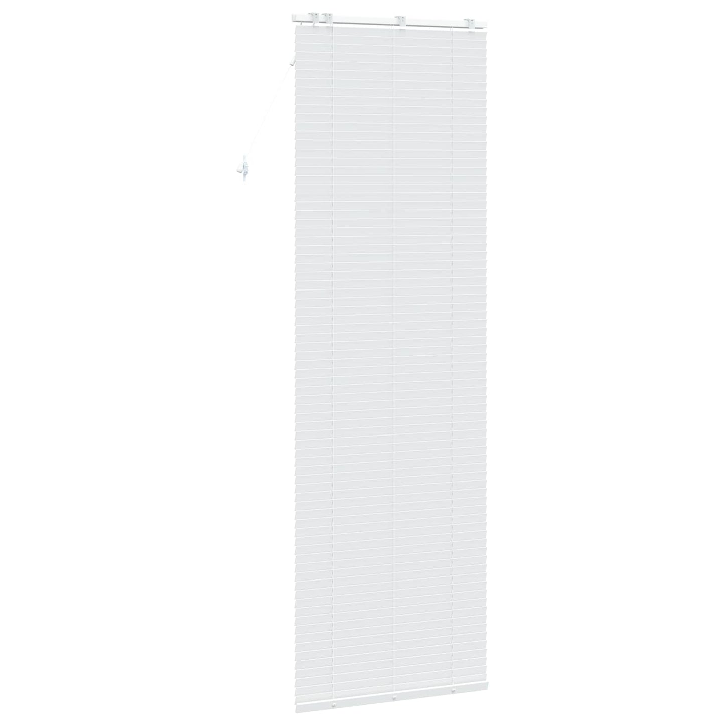 Venetian Blind White 90 x 250 cm 35 mm Solid Paulownia Wood