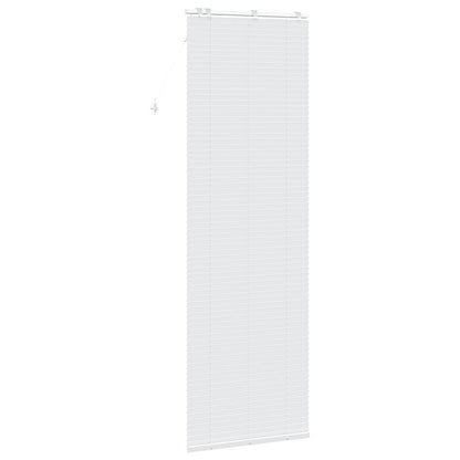 Venetian Blind White 90 x 250 cm 35 mm Solid Paulownia Wood