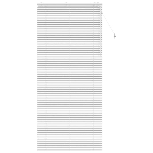 Venetian Blind White 110 x 250 cm 35 mm Solid Paulownia Wood