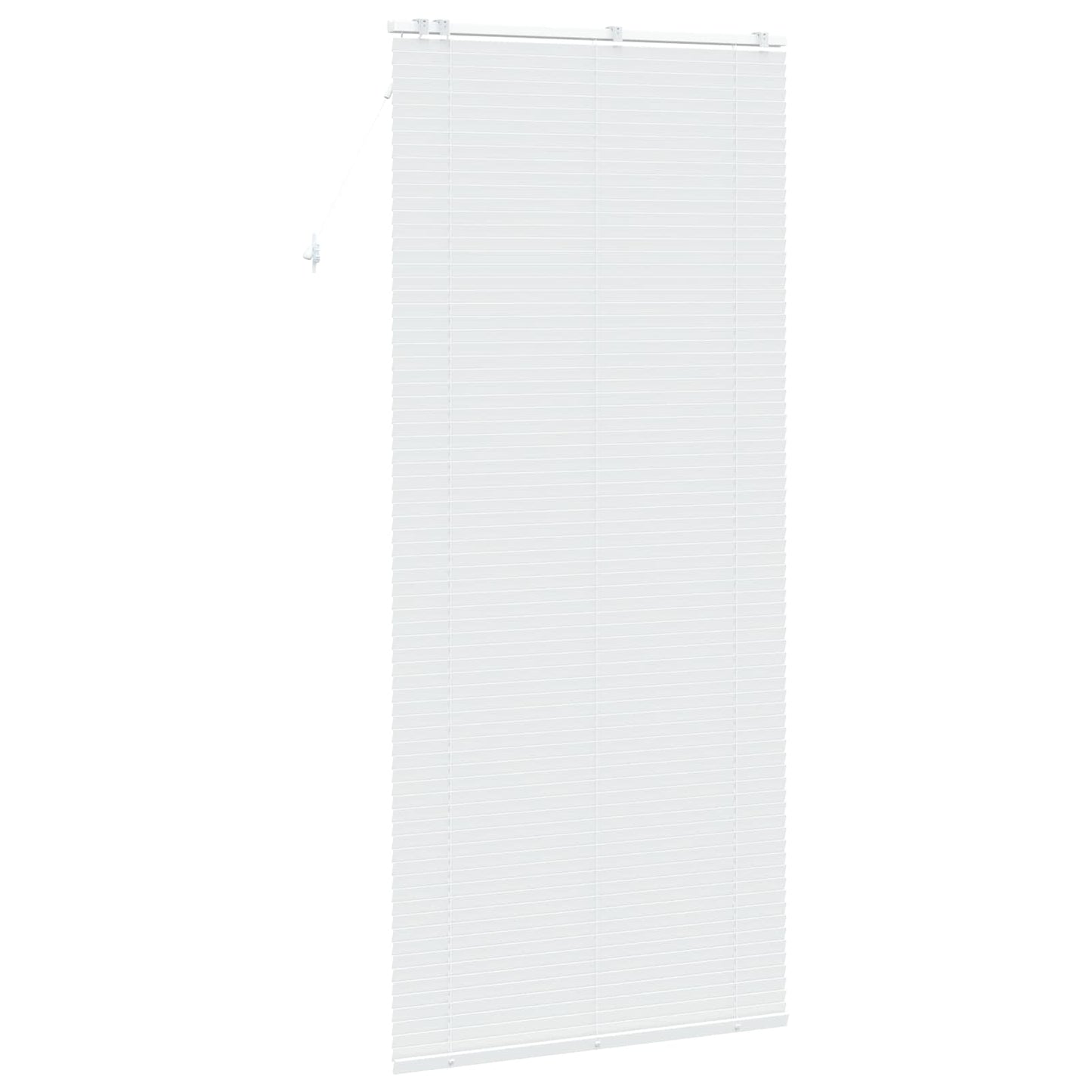 Venetian Blind White 120 x 250 cm 35 mm Solid Paulownia Wood