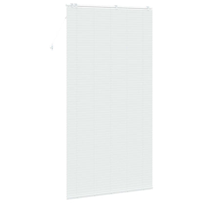 Venetian Blind White 135 x 250 cm 35 mm Solid Paulownia Wood