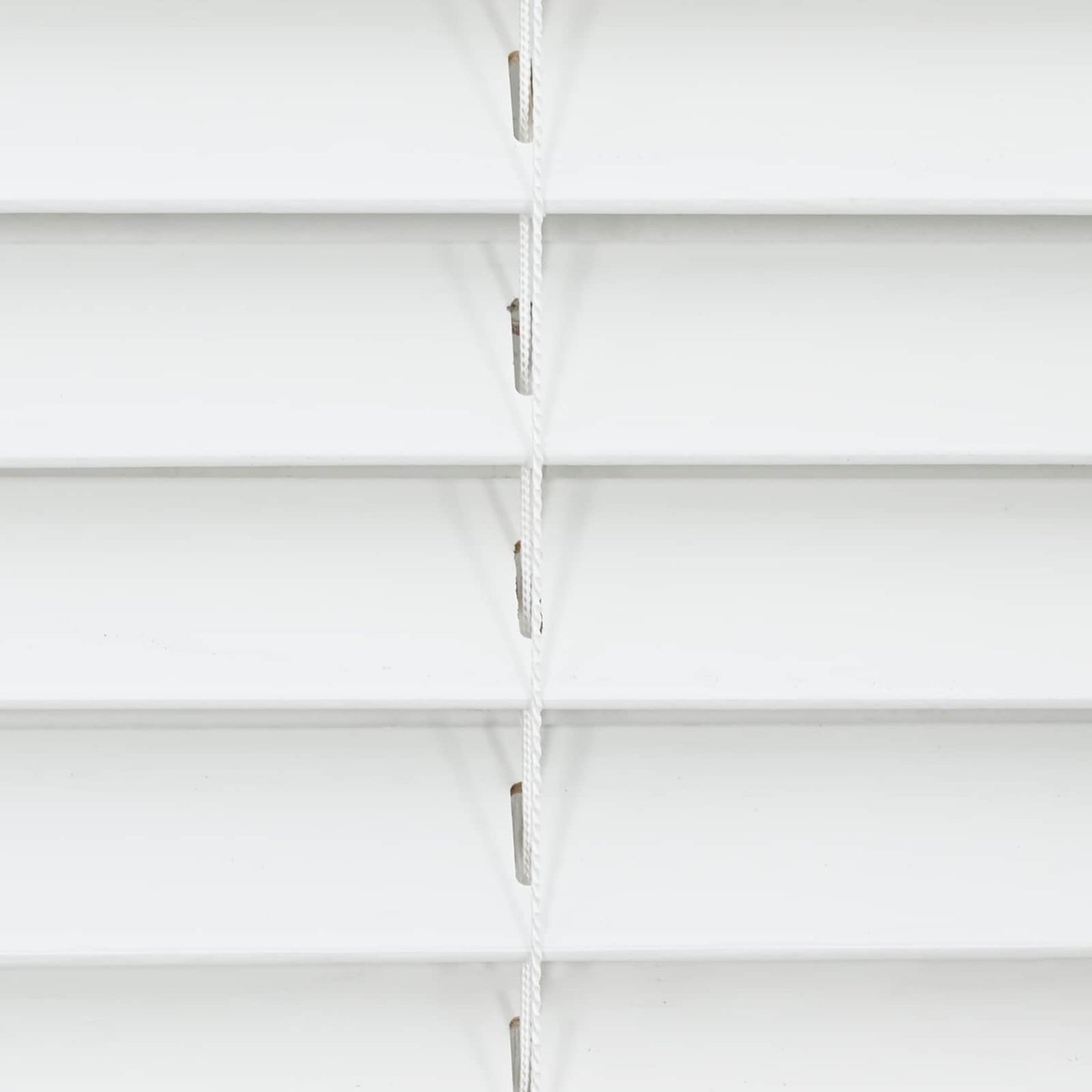 Venetian Blind White 145 x 250 cm 35 mm Solid Paulownia Wood