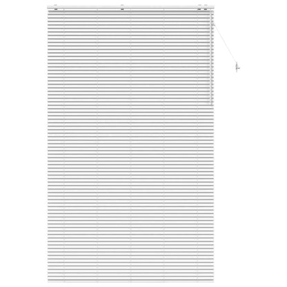Venetian Blind White 150 x 250 cm 35 mm Solid Paulownia Wood