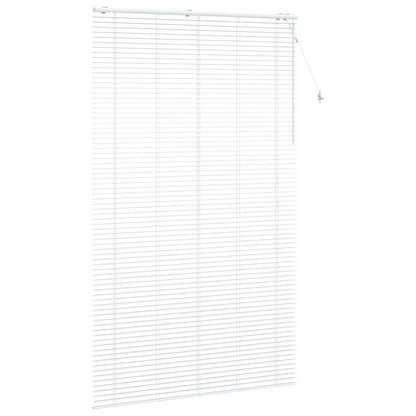 Venetian Blind White 160 x 250 cm 35 mm Solid Paulownia Wood