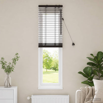 Venetian Blind Dark Brown 45 x 130 cm 35 mm
