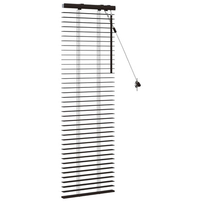 Venetian Blind Dark Brown 50 x 130 cm 35 mm