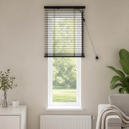Venetian Blind Dark Brown 55 x 130 cm 35 mm