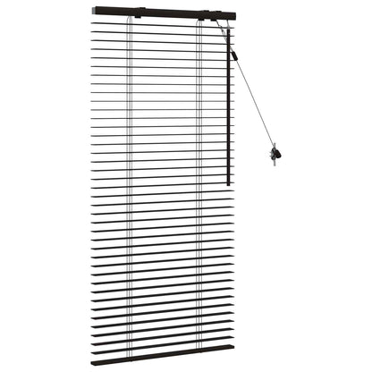Venetian Blind Dark Brown 55 x 130 cm 35 mm