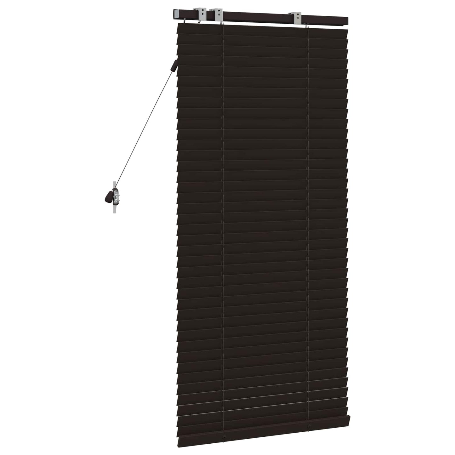 Venetian Blind Dark Brown 55 x 130 cm 35 mm