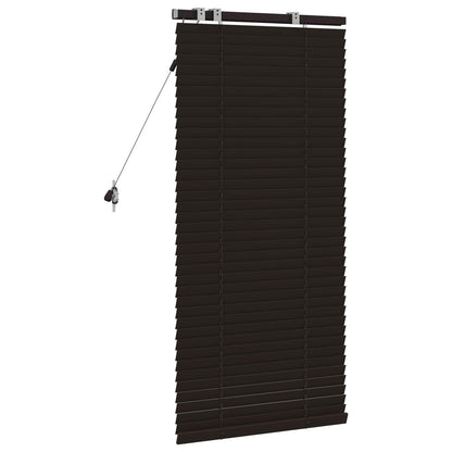 Venetian Blind Dark Brown 60 x 130 cm 35 mm