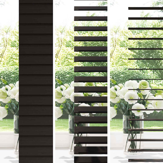 Venetian Blind Dark Brown 65 x 130 cm 35 mm