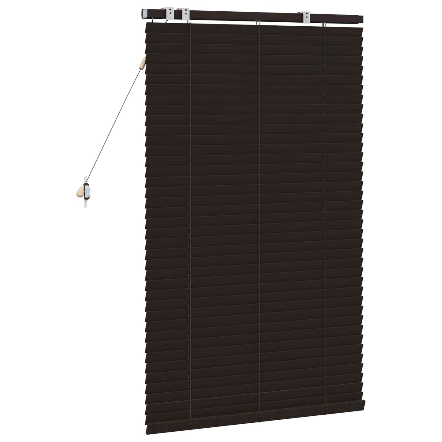 Venetian Blind Dark Brown 85 x 130 cm 35 mm
