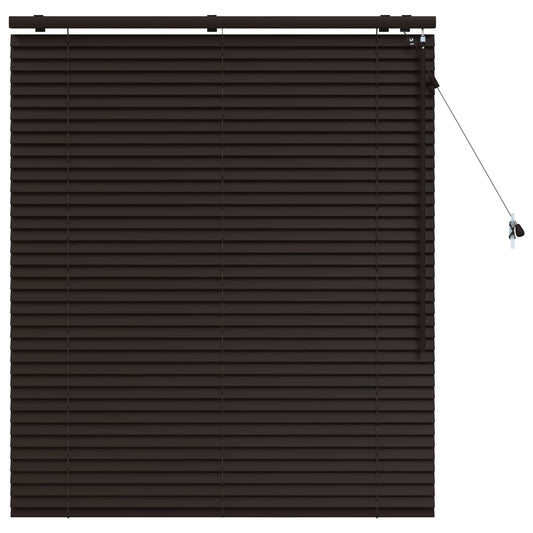 Venetian Blind Dark Brown 100 x 130 cm 35 mm